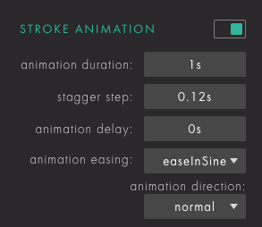 STROKE ANIMATIONの説明